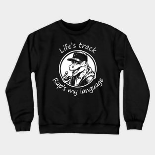 Dino Rapper Crewneck Sweatshirt